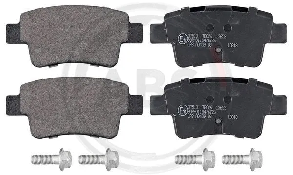 Brake Pad Set, disc brake (37513)