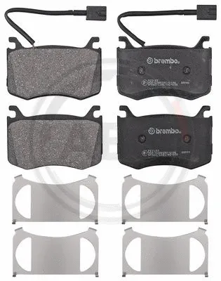 Brake Pad Set, disc brake (P23183)