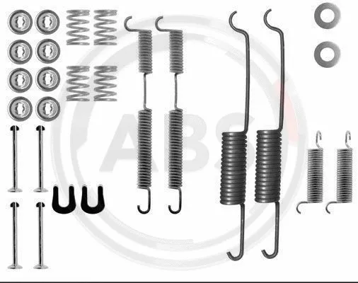 Accessory Kit, brake shoes