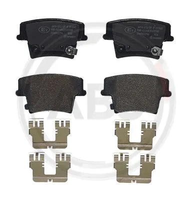 Brake Pad Set, disc brake (P11040)