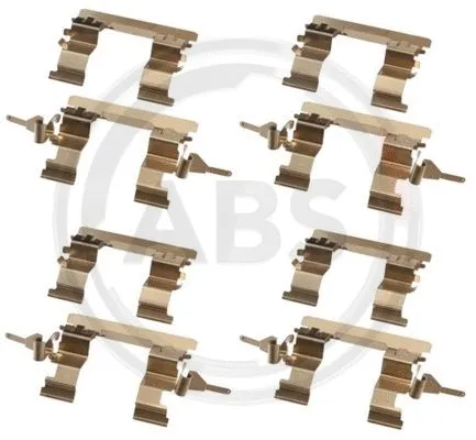 Accessory Kit, disc brake pad (1853Q)