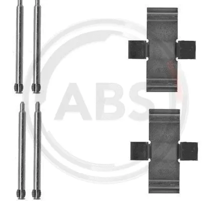 Accessory Kit, disc brake pad (1039Q)