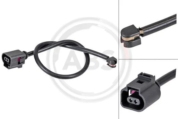 Warning Contact, brake pad wear (39810)