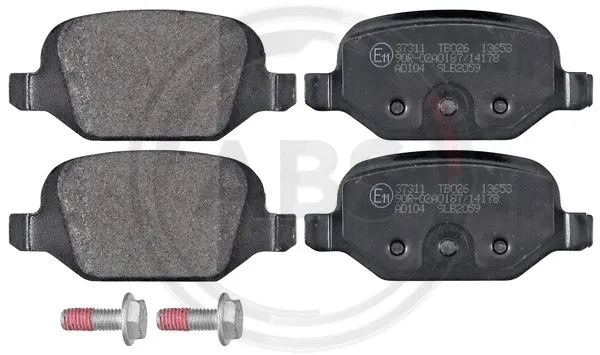 Brake Pad Set, disc brake (37311)