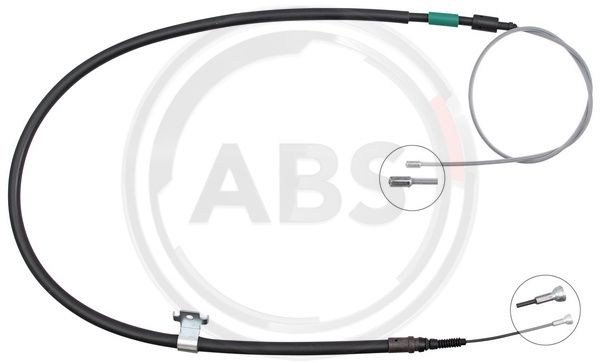 Cable Pull, parking brake (K10160)