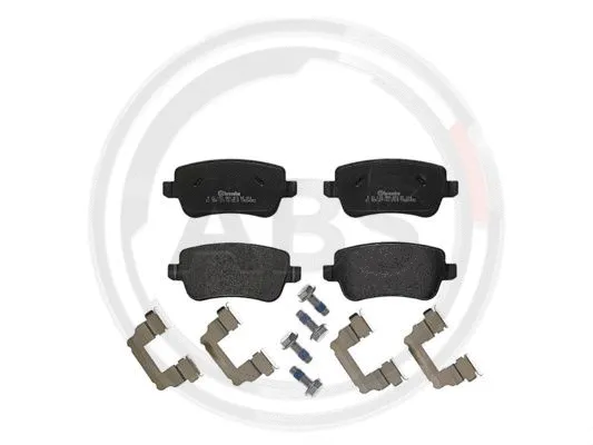 Brake Pad Set, disc brake (P23102)
