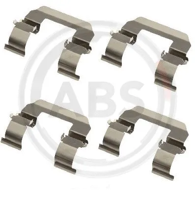 Accessory Kit, disc brake pad (1617Q)