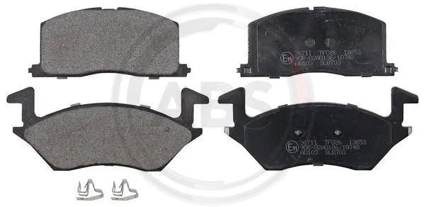 Brake Pad Set, disc brake (36711)