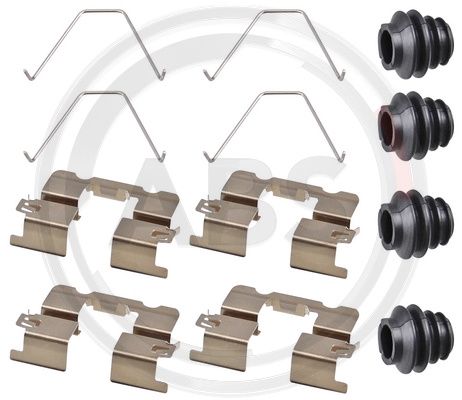 Accessory Kit, disc brake pad (0137Q)