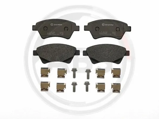 Brake Pad Set, disc brake (P68034)