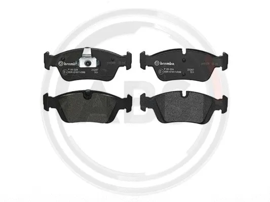 Brake Pad Set, disc brake (P06024)
