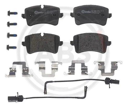 Brake Pad Set, disc brake (P85118)