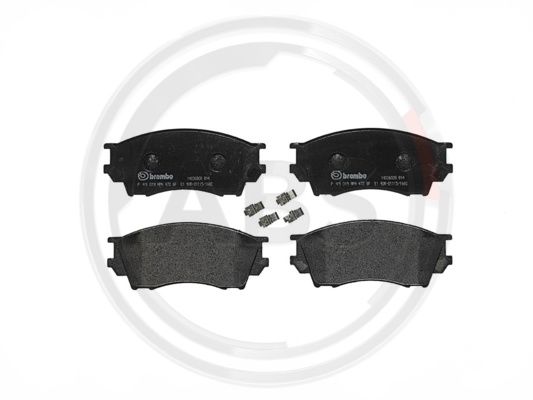 Brake Pad Set, disc brake (P49019)
