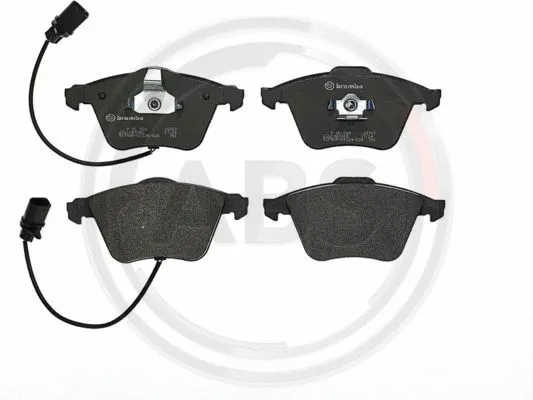 Brake Pad Set, disc brake (P85084)