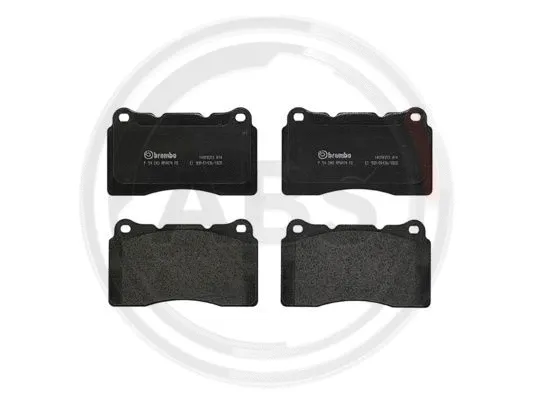 Brake Pad Set, disc brake (P54040)