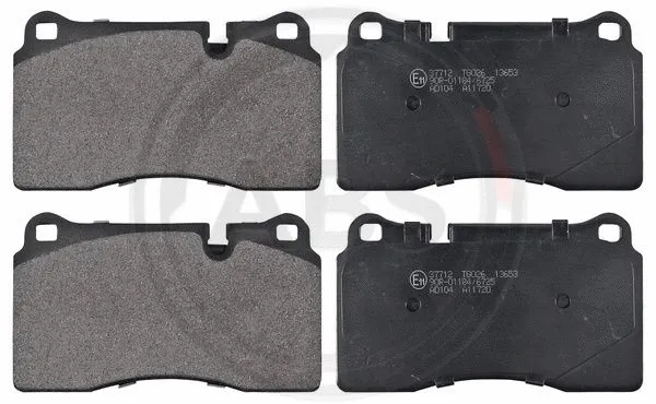 Brake Pad Set, disc brake (37712)