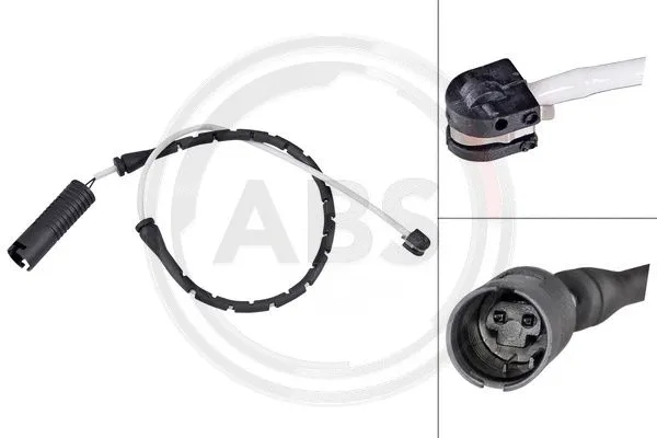 Warning Contact, brake pad wear (39530)