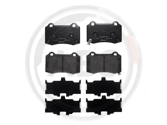 Brake Pad Set, disc brake (P30074)