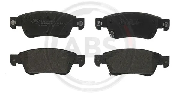 Brake Pad Set, disc brake (P56080)