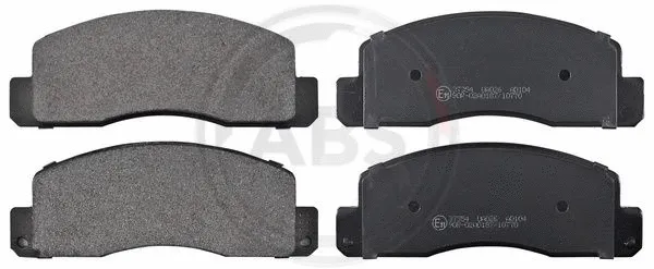 Brake Pad Set, disc brake (37354)