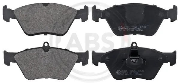 Brake Pad Set, disc brake (36805)
