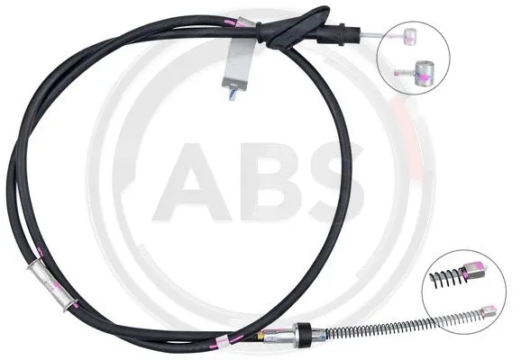 Cable Pull, parking brake (K19049)
