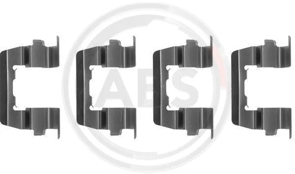 Accessory Kit, disc brake pad (1074Q)