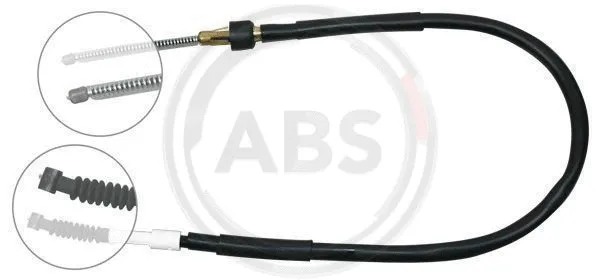 Cable Pull, parking brake (K16327)