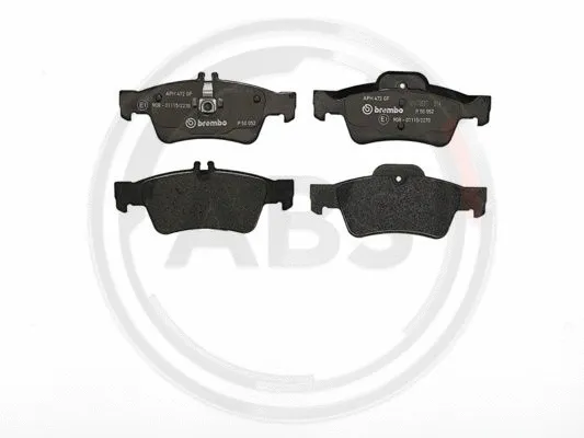 Brake Pad Set, disc brake (P50052)