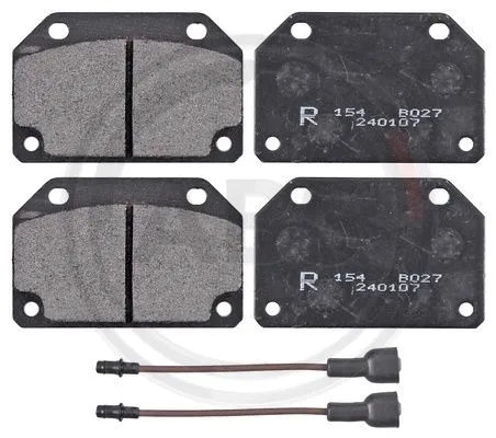 Brake Pad Set, disc brake (36130)