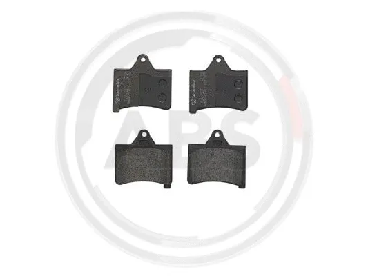 Brake Pad Set, disc brake (P61073)