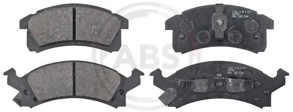 Brake Pad Set, disc brake (38506)