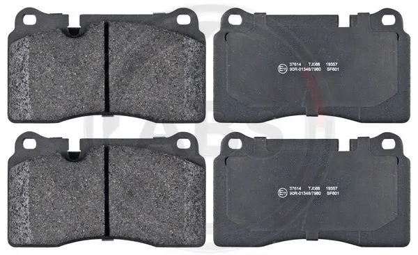 Brake Pad Set, disc brake (37614)