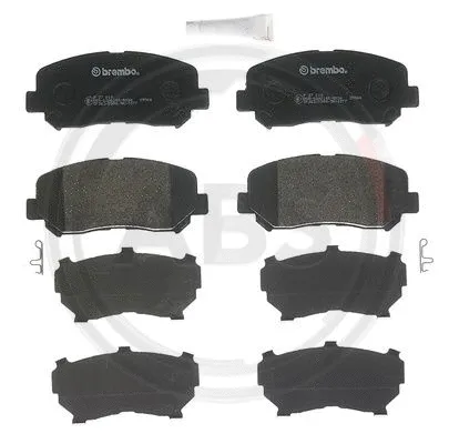 Brake Pad Set, disc brake (P37019)