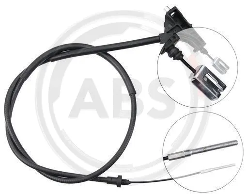 Cable Pull, parking brake (K12761)