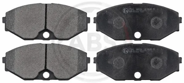 Brake Pad Set, disc brake (37161)