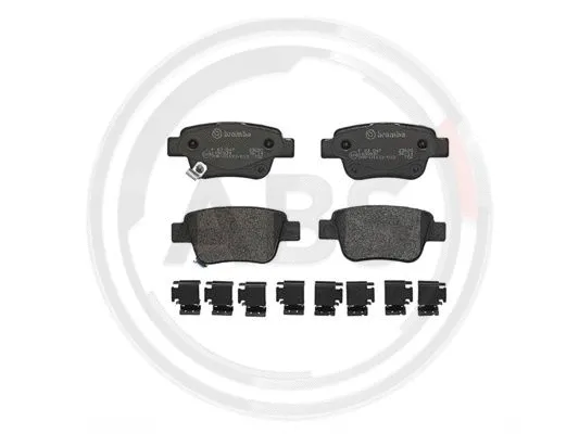 Brake Pad Set, disc brake (P83047)