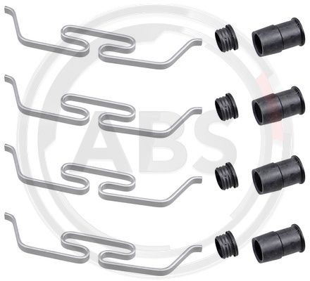 Accessory Kit, disc brake pad (1990Q)