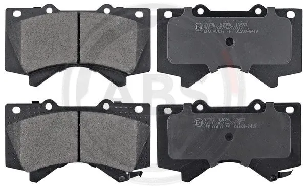 Brake Pad Set, disc brake (37701)