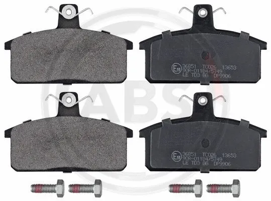 Brake Pad Set, disc brake (36851)