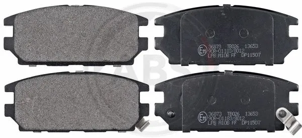 Brake Pad Set, disc brake (36873)