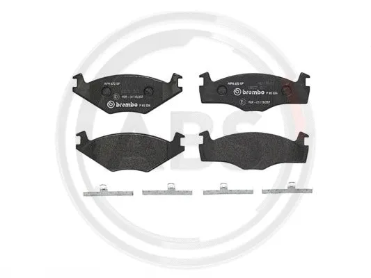 Brake Pad Set, disc brake (P85024)