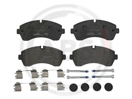 Brake Pad Set, disc brake (P50059)