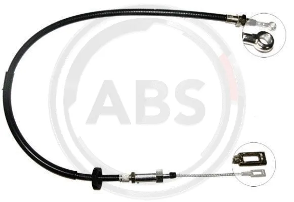 Cable Pull, parking brake (K10241)