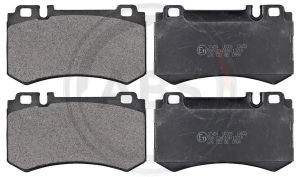 Brake Pad Set, disc brake (37454)