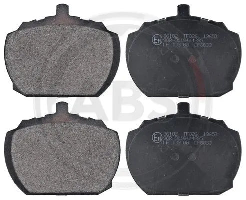 Brake Pad Set, disc brake (36102)