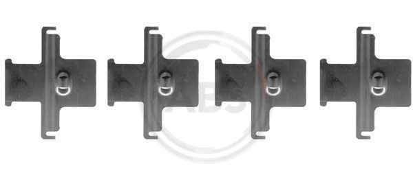 Accessory Kit, disc brake pad (1014Q)