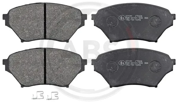 Brake Pad Set, disc brake (37191)