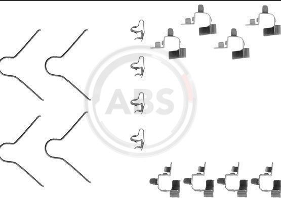 Accessory Kit, disc brake pad (1130Q)