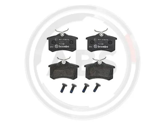 Brake Pad Set, disc brake (P61088)